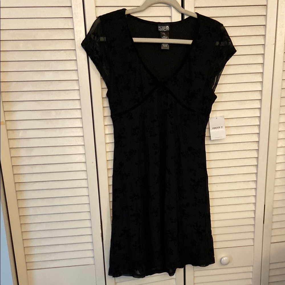 Forever 21 Black Mini Dress